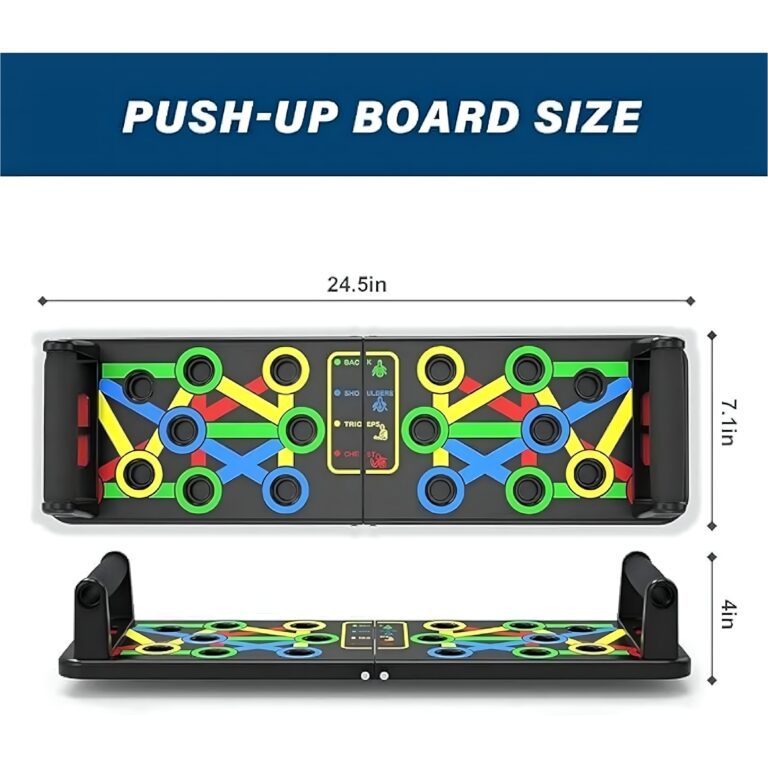 15 in 1 Foldable Push-Up Board – Ultimate Multifunctional Home Workout Equipment